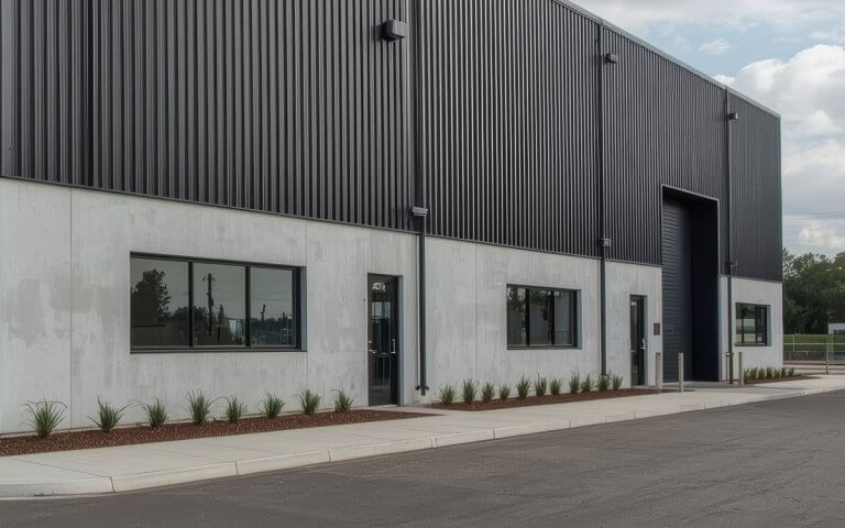 Commercial concrete installation for sidewalks, curbs, and concrete pads
