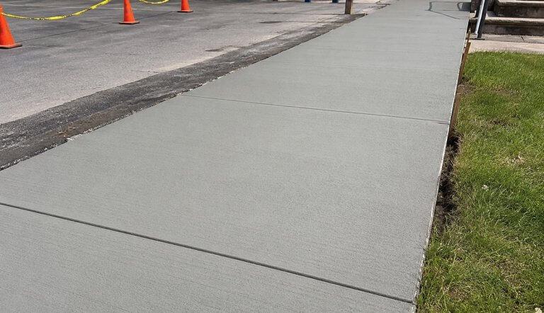 Concrete repair for sidewalks, curbs, and concrete pads in Tulsa, Oklahoma
